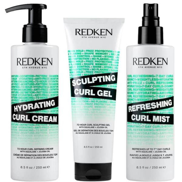 Grote foto acidic bonding curls styling kit 3x250ml audio tv en foto algemeen