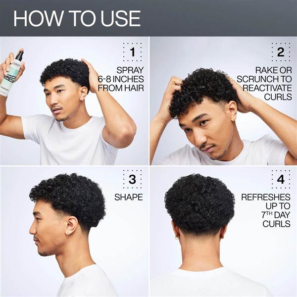 Grote foto acidic bonding curls refreshing curl mist 250ml audio tv en foto algemeen
