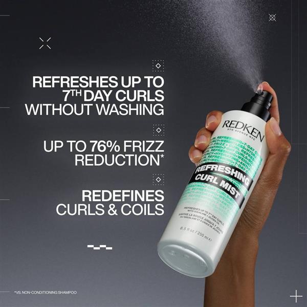 Grote foto acidic bonding curls refreshing curl mist 250ml audio tv en foto algemeen