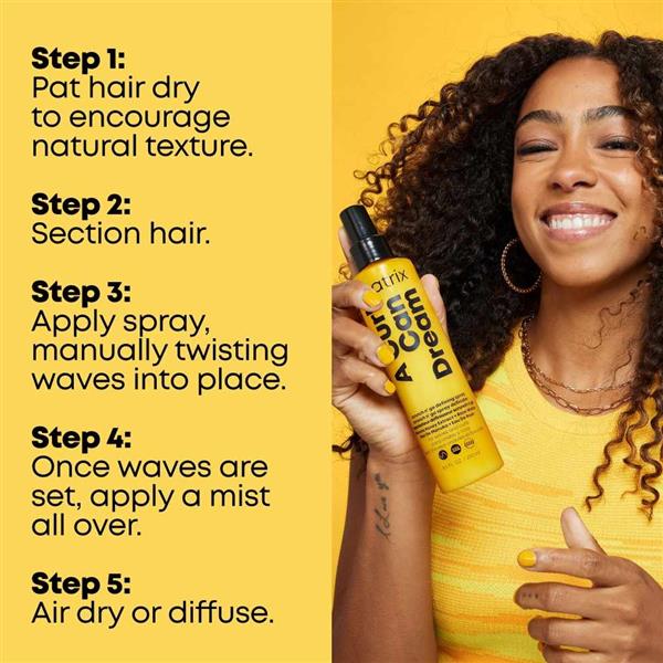 Grote foto a wave can dream scrunch n go defining spray 250ml audio tv en foto algemeen