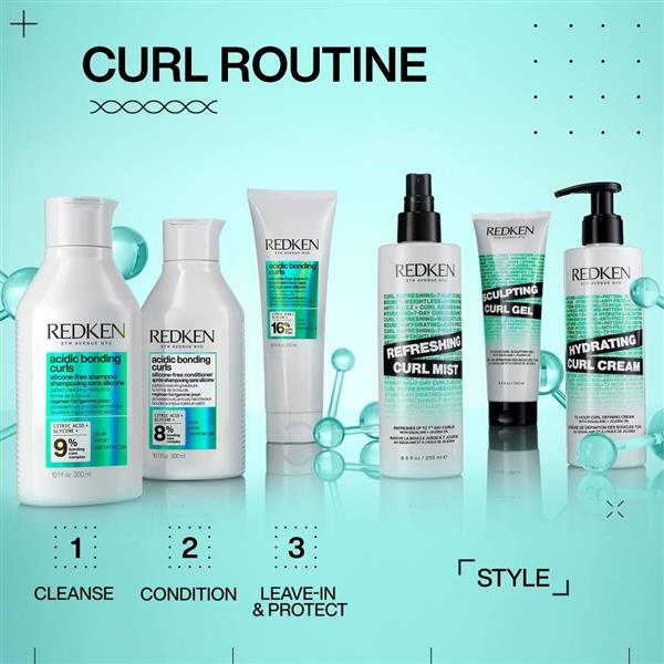 Grote foto acidic bonding curls hydrating curl cream 250ml audio tv en foto algemeen