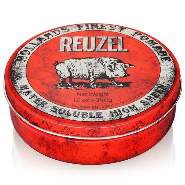 Grote foto high sheen pomade rood travelsize 35gr. audio tv en foto algemeen