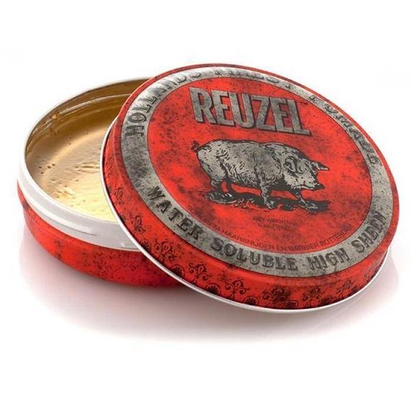 Grote foto high sheen pomade rood travelsize 35gr. audio tv en foto algemeen