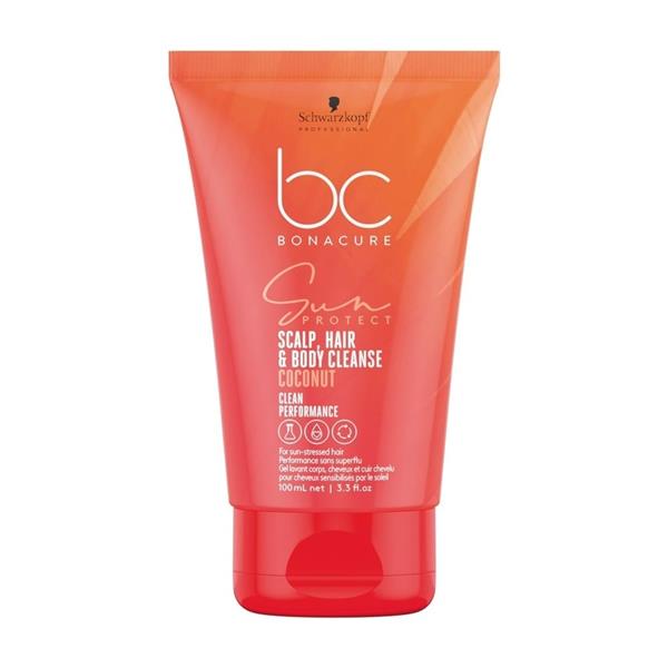 Grote foto bonacure sun protect scalp hair body cleanse 100ml audio tv en foto algemeen
