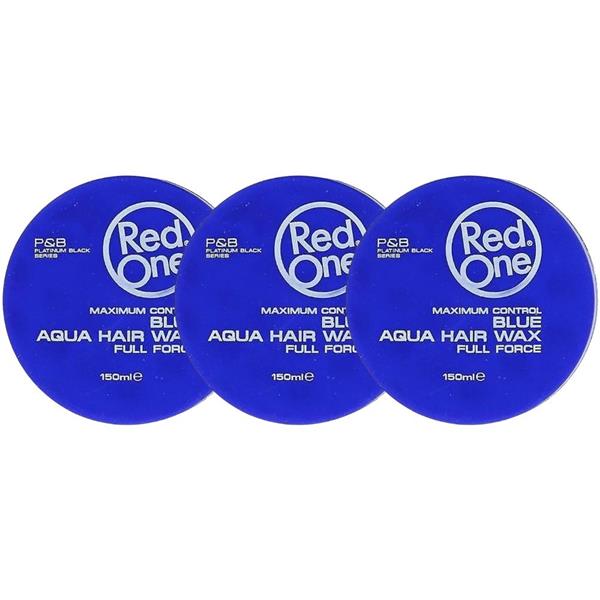 Grote foto full force aqua wax blauw 3 pack 3x150ml audio tv en foto algemeen