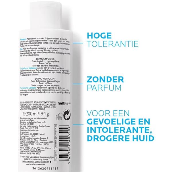 Grote foto toleriane dermo cleanser voor alle huidtypes audio tv en foto algemeen