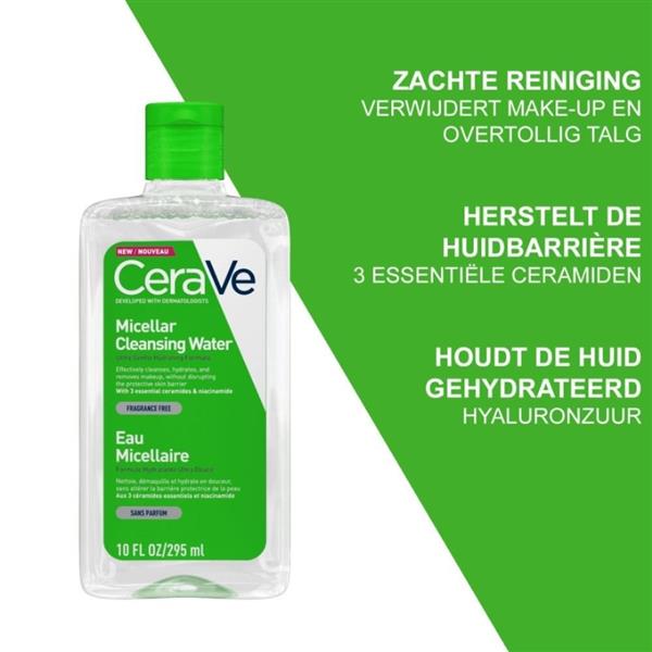 Grote foto hydrating micellar cleansing water 295ml audio tv en foto algemeen