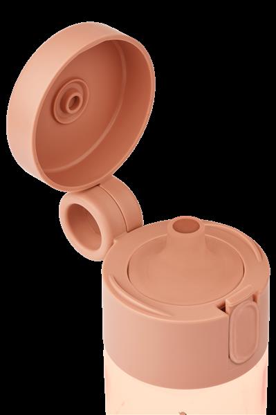 Grote foto drinkfles clemence bottle 350ml peach shea shell audio tv en foto algemeen