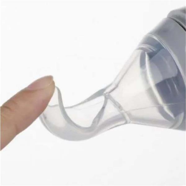 Grote foto zuigfles squeeze met lepel 120ml audio tv en foto algemeen