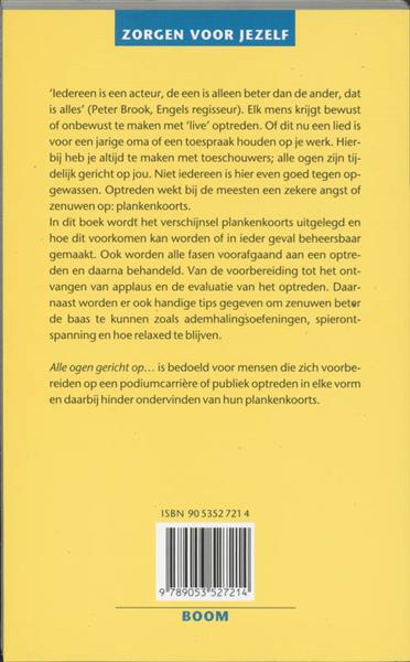 Grote foto alle ogen gericht op ... zorgen voor jezelf boeken psychologie