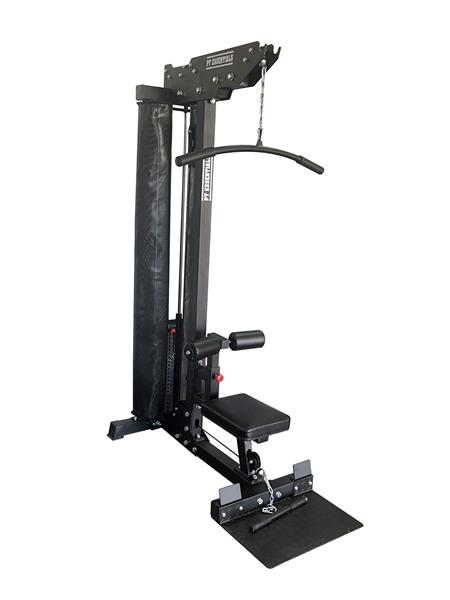 Grote foto lpd pro lat pull down machine met 115 kg stack lat pulldown audio tv en foto algemeen