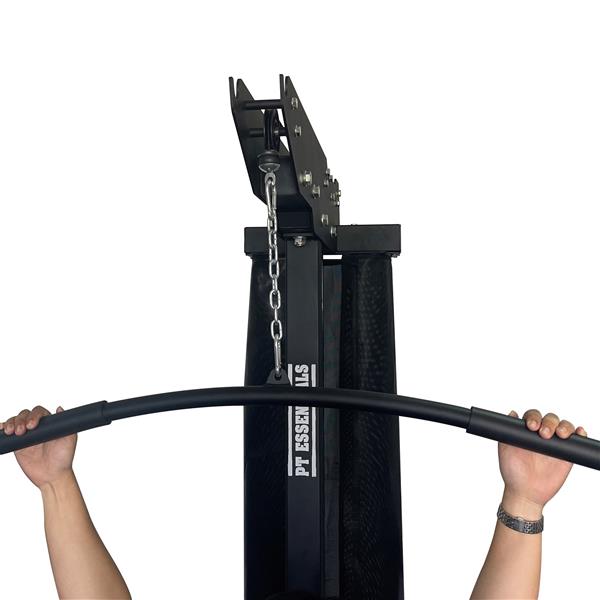 Grote foto lpd pro lat pull down machine met 115 kg stack lat pulldown audio tv en foto algemeen