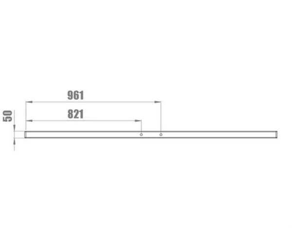 Grote foto standard beam 1800 mm tube dwarsverbinding audio tv en foto algemeen