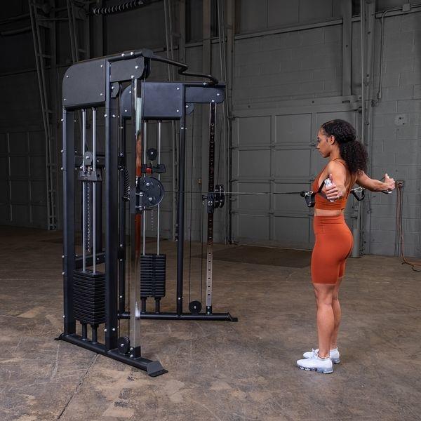Grote foto gft100 functional trainer dual cable column studio kwaliteit audio tv en foto algemeen