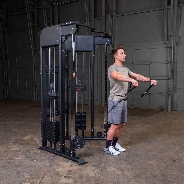 Grote foto gft100 functional trainer dual cable column studio kwaliteit audio tv en foto algemeen