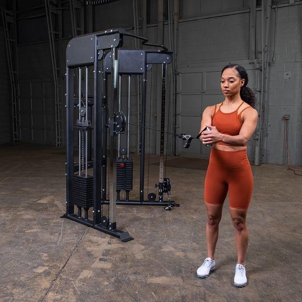 Grote foto gft100 functional trainer dual cable column studio kwaliteit audio tv en foto algemeen