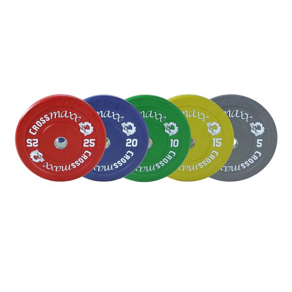 Grote foto lmx98 coloured bumperplates 5 25 kg audio tv en foto algemeen