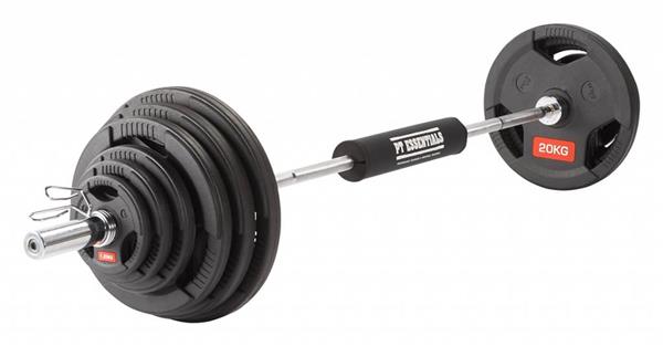 Grote foto powerlifter womens olympische halterset audio tv en foto algemeen