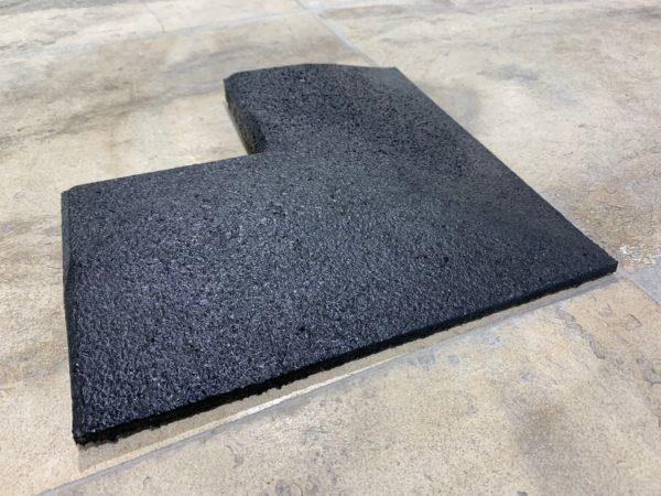 Grote foto hoekafwerking 23x23x2 high density tegel audio tv en foto algemeen