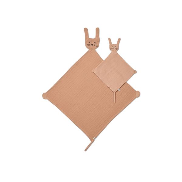 Grote foto knuffeldoek ayla rabbit pale tuscany 2 st audio tv en foto algemeen