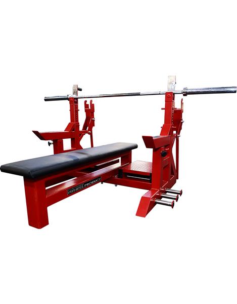 Grote foto olympic flat bench press professioneel custom made audio tv en foto algemeen