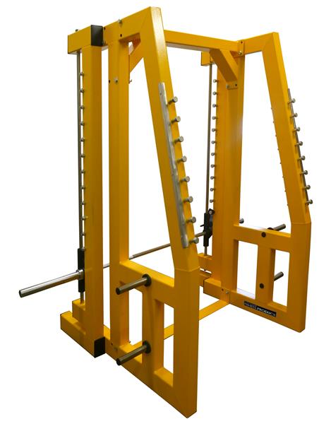 Grote foto smith machine and squat rack full commercial custom built audio tv en foto algemeen