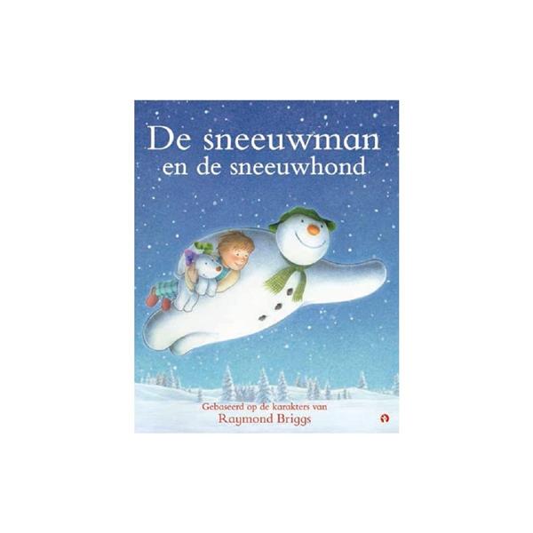 Grote foto de sneeuwman en de sneeuwhond audio tv en foto algemeen