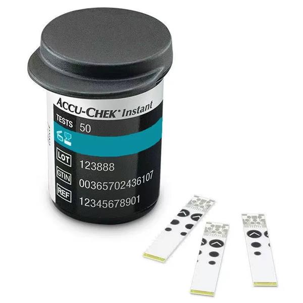 Grote foto 5x accu chek instant teststrips audio tv en foto algemeen