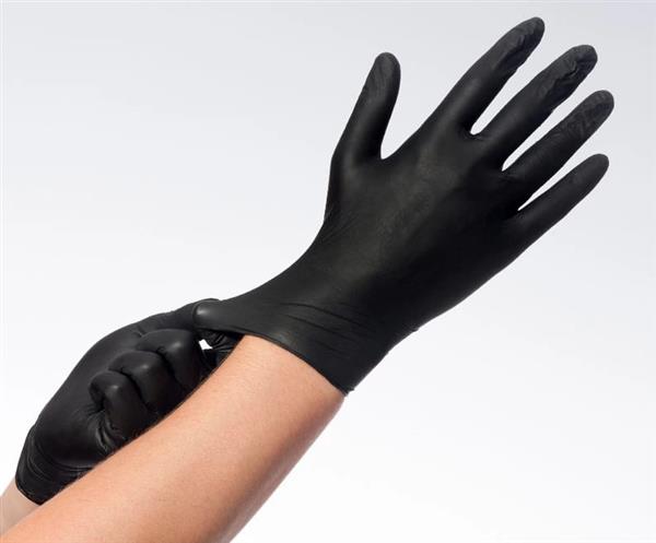 Grote foto comforties soft nitril basic handschoenen zwart 100 stuks audio tv en foto algemeen