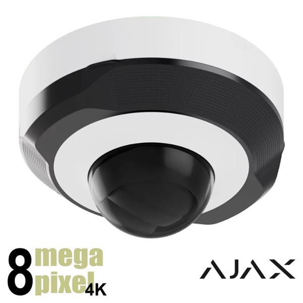 Grote foto ajax 4k ip dome camera 30m 2.8mm sd kaart slot microfoon ai dc8 28 w audio tv en foto videobewakingsapparatuur