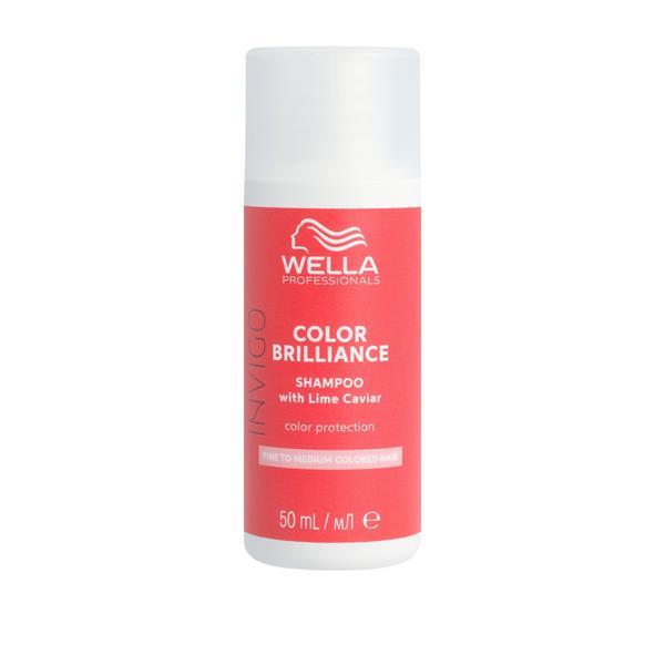 Grote foto invigo color brilliance shampoo fijn normaal haar travelsize 50ml audio tv en foto algemeen