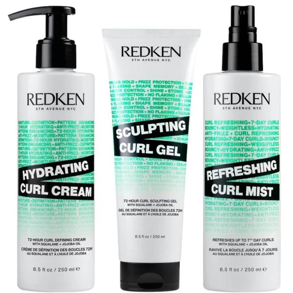 Grote foto acidic bonding curls styling kit 3x250ml audio tv en foto algemeen