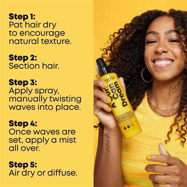 Grote foto a wave can dream scrunch n go defining spray 250ml audio tv en foto algemeen
