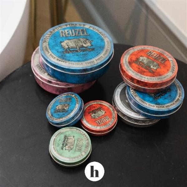 Grote foto strong hold water soluble pomade blauw 3 pack 3x113gr. audio tv en foto algemeen