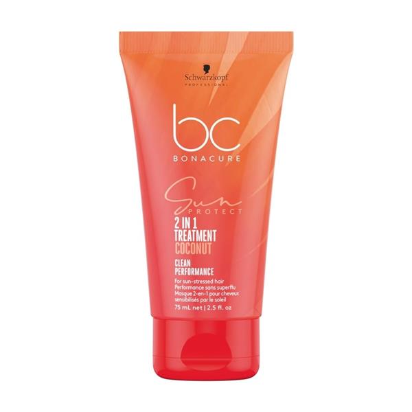 Grote foto bonacure sun protect 2 in 1 treatment 75ml audio tv en foto algemeen