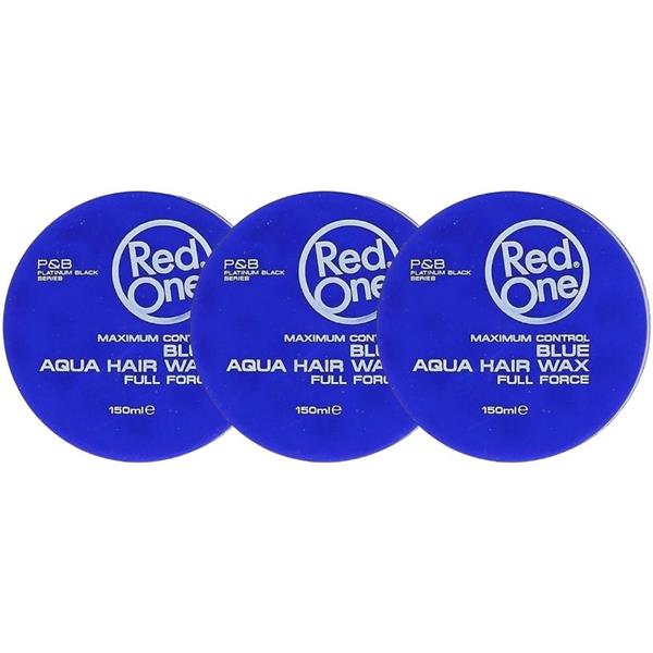 Grote foto full force aqua wax blauw 3 pack 3x150ml audio tv en foto algemeen