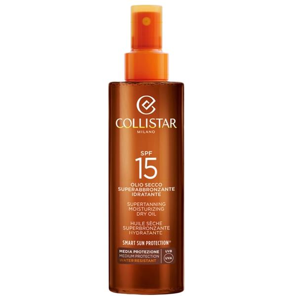 Grote foto supertanning moisturizing dry oil spf15 200ml audio tv en foto algemeen