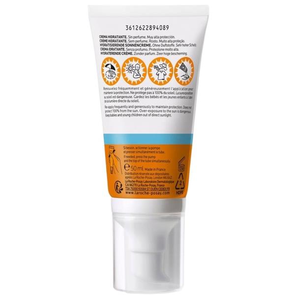 Grote foto anthelios creme uvmune 400 spf50 50ml audio tv en foto algemeen