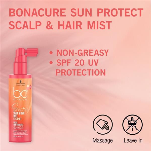 Grote foto bonacure sun scalp hair mist 100ml audio tv en foto algemeen