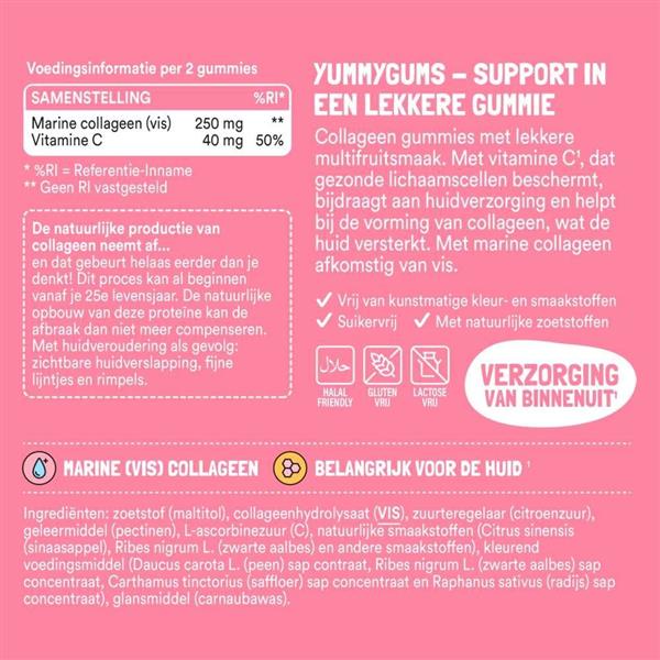 Grote foto collagen gummies 60 pcs audio tv en foto algemeen