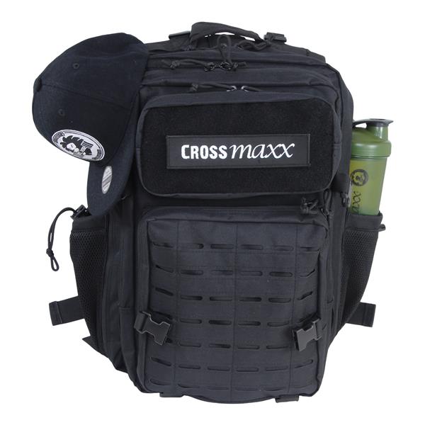 Grote foto lmx1832 crossmaxx tactical backpack 45l black audio tv en foto algemeen