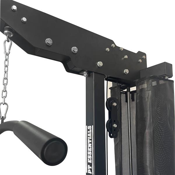 Grote foto lpd pro lat pull down machine met 115 kg stack lat pulldown audio tv en foto algemeen