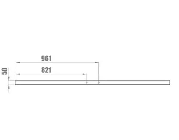 Grote foto standard beam 1800 mm tube dwarsverbinding audio tv en foto algemeen