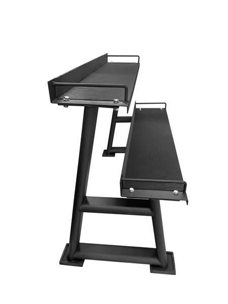 Grote foto kettlebell storage rack multifunctioneel opbergrek audio tv en foto algemeen
