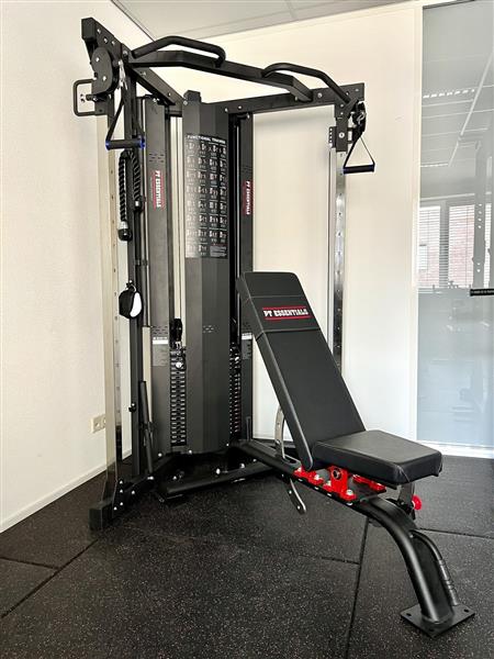 Grote foto pro functional trainer 2 x 90 kg stack audio tv en foto algemeen