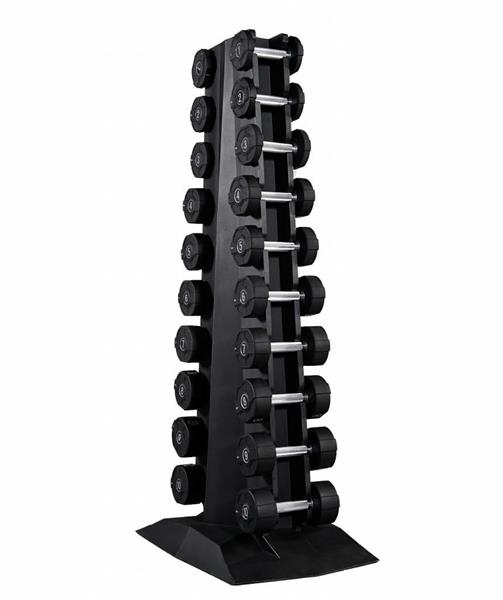 Grote foto lmx94 pu dumbbell toren wordt geleverd zonder dumbbells audio tv en foto algemeen