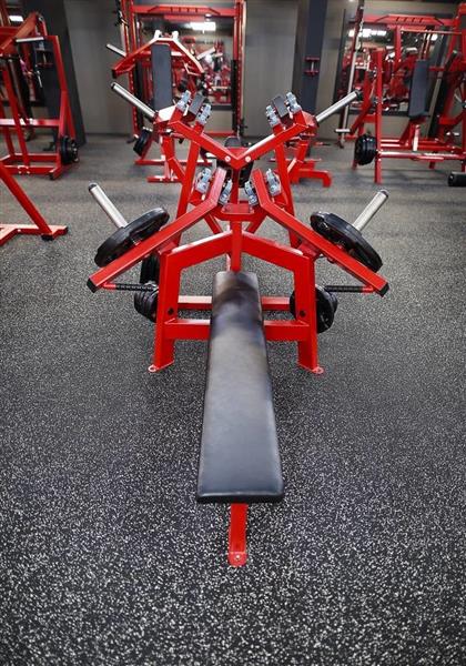 Grote foto flat chest press machine audio tv en foto algemeen
