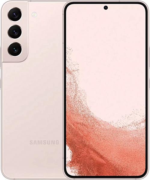 Grote foto nieuwstaat samsung galaxy s22 5g 128gb roze 12 maanden garantie computers en software overige computers en software
