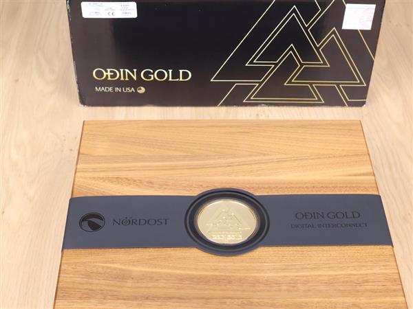 Grote foto nordost odin gold highend digital audio interconnect bnc with rca adapters 1 25 metre audio tv en foto onderdelen en accessoires