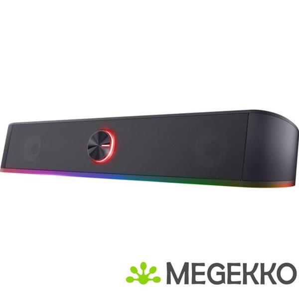 Grote foto trust gxt 619 thorne rgb soundbar zwart computers en software overige computers en software